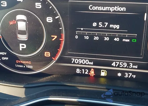 2018 Audi A4 2.0T Premium from USA, damaged, VIN WAUDNAF48JN016337